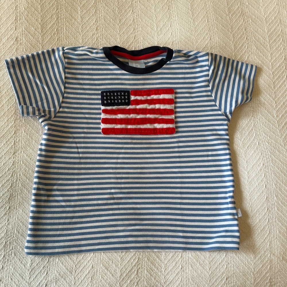 Bella Bliss flag shirt